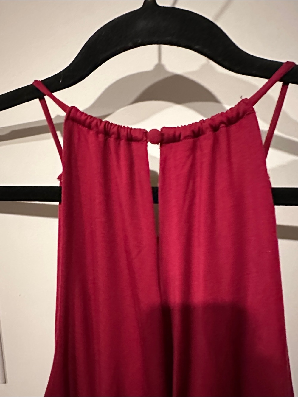 LOFT Raspberry Halter Maxi Dress - Picture 4 of 5